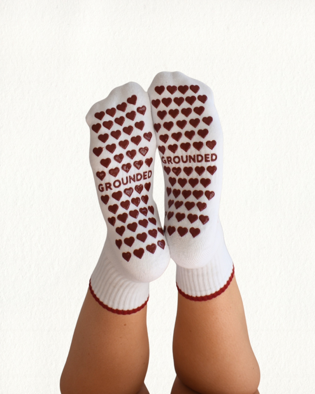 Red Heart Grip Socks