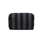 Stripe Pouch - Black Charcoal
